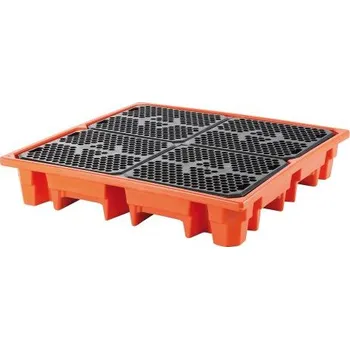 Autodíl Meva Záchytná vana pro čtyři 200 l. sudy