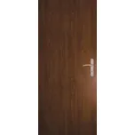 Hörmann ZK Plechové dveře 90 L, 900 × 1970 mm, pozinkované foliované, levé, dub zlatý, plné 691532