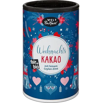 WeltPartner eG BIO kakao se skořicí 250g - vánoční edice