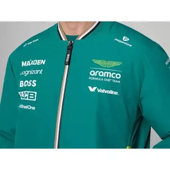 Pánský bomber Bunda Aston Martin Team (Originální bunda Aston Martin doprava zdarma)