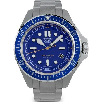 Hodinky Aviator XPRO DIVE 200 V.1.42.0.372.5 + 5 let záruka a dárek ZDARMA