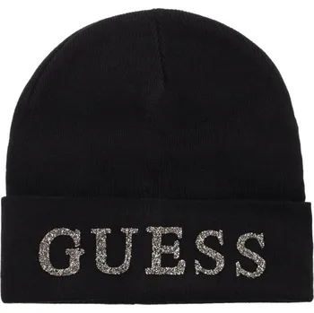 Čepice Zimní čepice Guess černá, velikost L