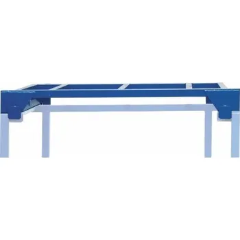 Dílenský regál Meva Skladovací buňka - 900 mm - koncová pal.