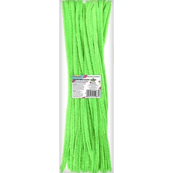 Titanum Chlupaté drátky, JASNĚ ZELENÁ, 30 cm/6mm, 50ks/bal.