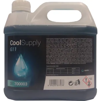 Nemrznoucí směs do chladiče CoolSupply | Antifreeze G11 Typ C – modrá chladicí kapalina 3 l 700003