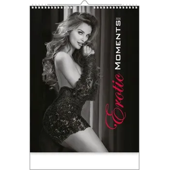 Erotický kalendář EROTIC MOMENTS, nástěnný kalendář 420x560 mm 2026