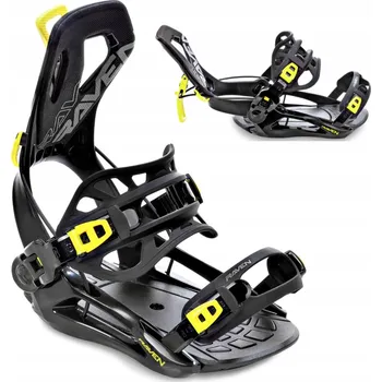 Vázání na snowboard Snowboardové vázání RAVEN Fastec FT360 Lemon S