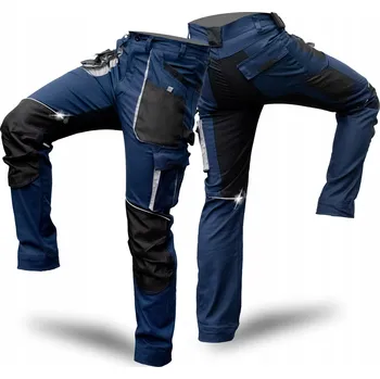 Pracovní obuv Pracovní kalhoty FORINT bavlněné modré dlouhé vel. 54 s kapsami