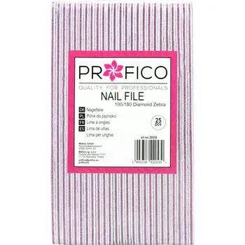 PROFICO Pilník ECO 100/180 loďka šedý 25 ks