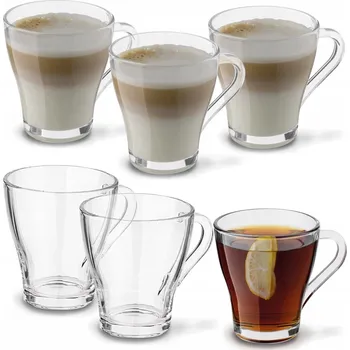 Sklenice Sklenice/Hrníčky Tadar Molly 6 ks 250 ml čiré/průhledné