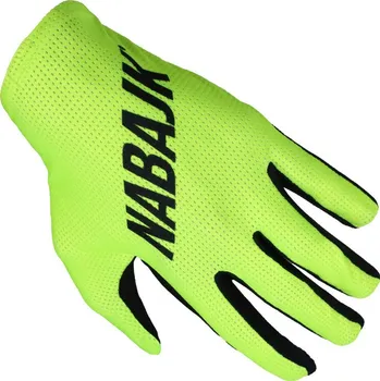 Cyklistické rukavice Nabajk Jesteed men gloves fluo/black vel. 2XL