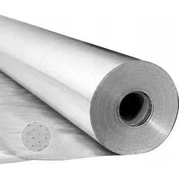 Izolační páska Hliníková izolační Fólie VEVOR 3810x122CM 0,15MM pro okna a domy