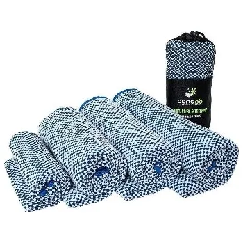 Pandoo Rychleschnoucí osuška s bambusovými vlákny s aktivním uhlím modrá M