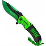 KANDAR Nůž zavírací poloautomatický s pouzdrem zelený KANDAR® N-443