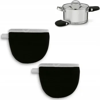 Chňapka Látkové CHŇAPKY KUCHYŇSKÉ RUKAVICE 2 ks na držadla