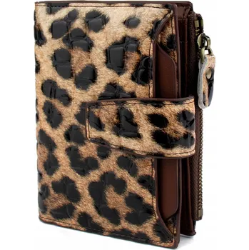 Peněženka Alessio dámská peněženka z pravé kůže hnědá