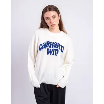 Dámské oblečení Carhartt WIP W' Guide Club Sweater Wax/Wolfsbane S