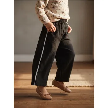 Sinsay - Kalhoty s pruhy - černá - 371HS-99X - 371HS-99X-122