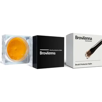 Kosmetický štětec Brow Xenna Brush Protector Balm – ochranný balzám na štětce 17 g