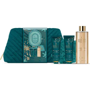 Kosmetická sada The Luxury Bathing Company Dárková sada péče o tělo v taštičce ( Hruška & Květ nektarinky )