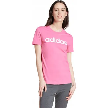 Dámské tričko Tričko tričko adidas Loungewear Essentials Slim Logo Tee IY9191 - S