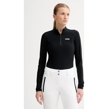 Dámská mikina Sportovní mikina Colmar dámská, černá barva, hladká, 9336.7LO 99X, vel. M