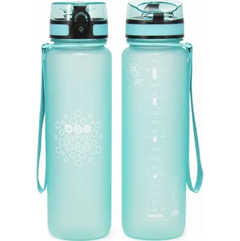 Láhev Láhev na pití Ars Una – matná 1000 ml, motivační ryska, mint