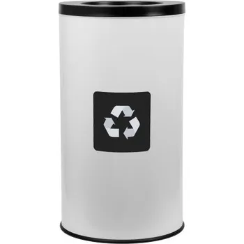 Odpadkový koš Meva Vnitřní koš na sběr odpadu Eko Nord – černé víko