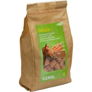 Krmivo pro koně Bonbóny Kerbl Delizia Mrkev 1 kg
