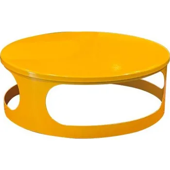 Venkovní odpadkový koš Meva Víko k betonovému koši - barva žlutá