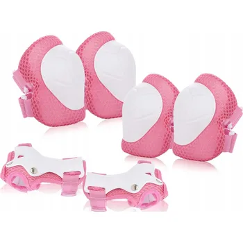 Chránič kolene OCHRANIACZE DLA DZIECI NA ŁYŻWY ROLKI ZESTAW NA LOKTY A KOLENA, POHODLNÉ RUCE