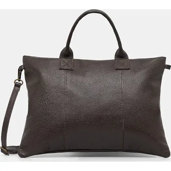 Kožená taška na notebook Answear.LAB ANS07.hak hnědá 89X, vel. ONE SIZE