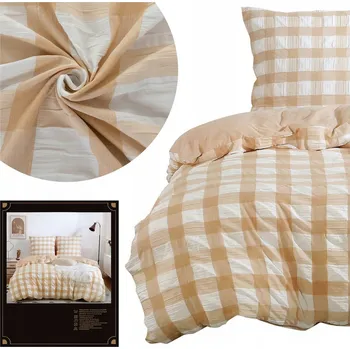 Povlečení Povlečení 200x220 Sada 3 díly Bavlna Kůra Arturo 03