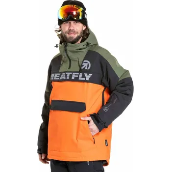 Pánská bunda Meatfly Zenith Orange/Black 25/26 M