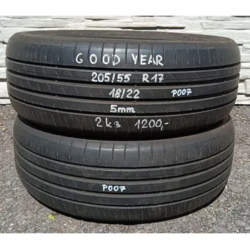 Letní osobní pneu Letní GOODYEAR 205/55 R17 - 2ks P007