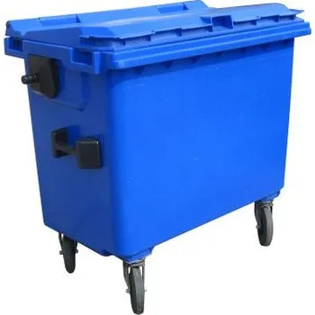 Popelnice Meva Plastový kontejner 770 l. - modrý