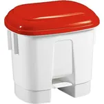 Meva Plastový odpadkový koš Sirius 30 l. - červené víko