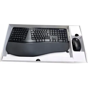 Sada klávesnice a myši Microsoft Ergonomic Desktop RJU-00007