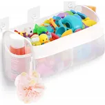 ORGANIZER NA HRAČKY DO VANY WISZĄCY SÍŤKA VELKÁ XL 2 KOMORY PŘÍSAVKY