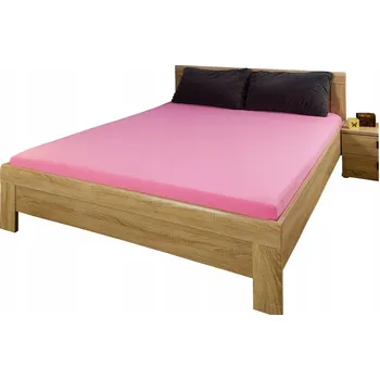 Prostěradlo Prostěradlo jersey 120x180 cm s gumou RŮŽOVÉ