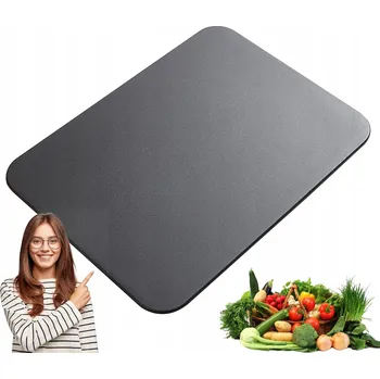Kuchyňské prkénko Tenká kuchyňská krájecí deska z TPU, univerzální, černá