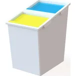 Meva Plastový odpadkový koš dvě oddělení 30 l