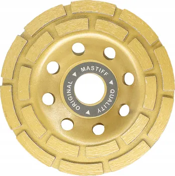 Brusný kotouč DIAMANTOVÝ KOTOUČ HRNKOVÝ KOTOUČ 125mm SEGMENTOVÝ PRO BROUŠENÍ BETONU A KAMENE