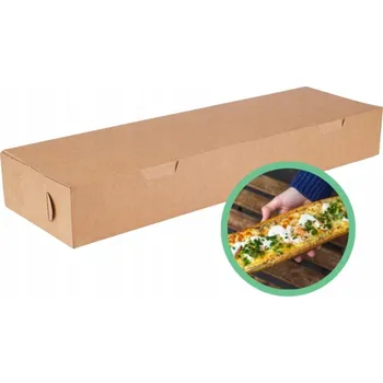 Jednorázové nádobí Velké krabičky na zapékací misky 100 ks