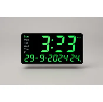 Hodiny JH2204 Digitální LED hodiny JH2204 zelené