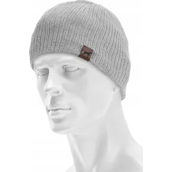 Čepice AGBO zimní čepice beanie šedá, univerzální velikost