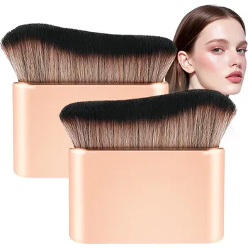 Kosmetický štětec VEGANSKÝ ŠTĚTEC NA APLIKACI SAMOOPALOVACÍHO PŘÍPRAVKU TANNING BRUSH A MAKE-UPU, 2 KS
