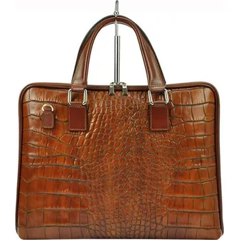 Pánská aktovka Dámská kožená aktovka Camilla 777 COCO hnědá