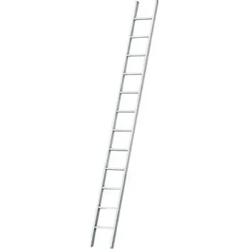 Žebřík JUST hliníkový opěrný jednodílný žebřík typ 50, 1 x 7, délka 2,23 m