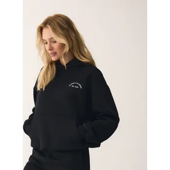 Dámská mikina Reserved - Oversize mikina s kapucí - černý - 679GA-99X - 679GA-99X-X_S